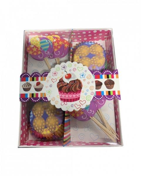 Muffin díszítő szett - Lufi