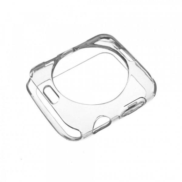 FIXED TPU gél átlátszó tok Apple Watch 42mm-es okosórához