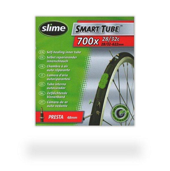 Slime 700C 28/32-622 (700x28/32C) FV presta szelepes kerékpár gumitömlő