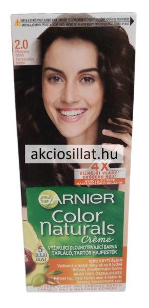 Garnier Color Naturals krémhajfesték 2.0 természetes fekete