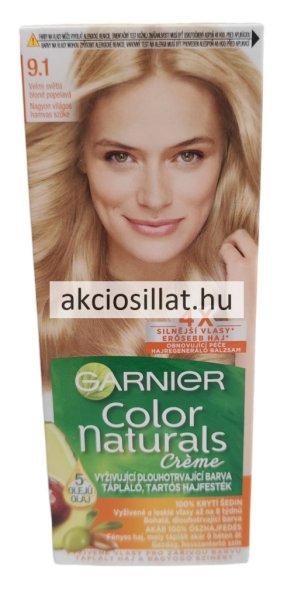 Garnier Color Naturals krémhajfesték 9.1 nagyon világos hamvas szőke