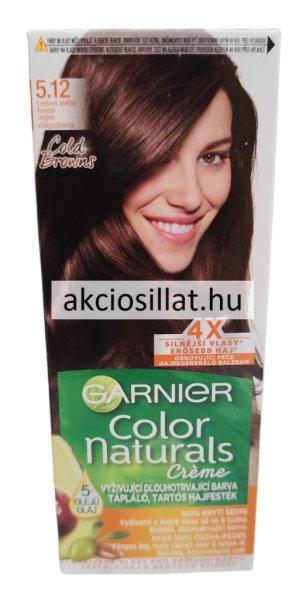 Garnier Color Naturals krémhajfesték 5.12 jeges világosbarna