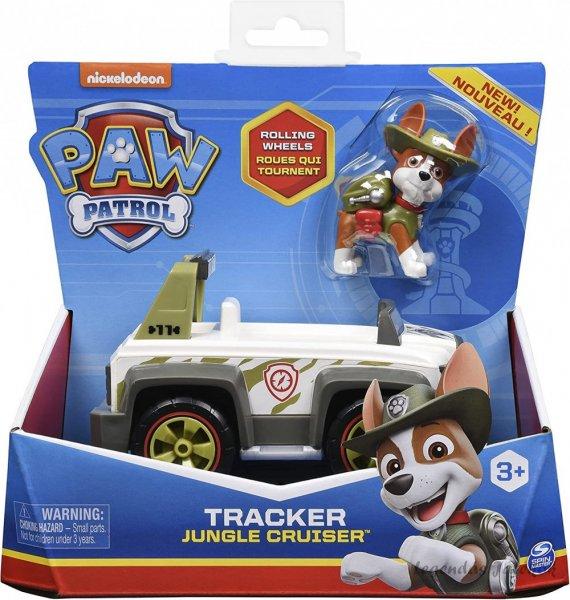 Mancs őrjárat - Tracker figura járgánnyal Spin Master