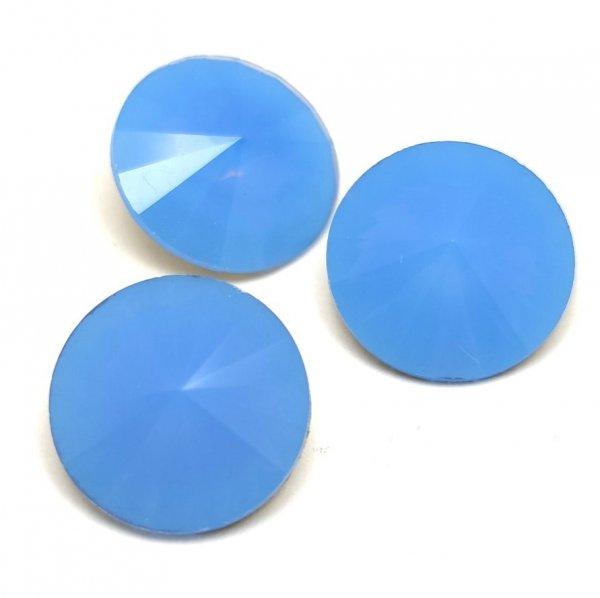 AURORA kristály rivoli - 14mm - Air Blue Opal