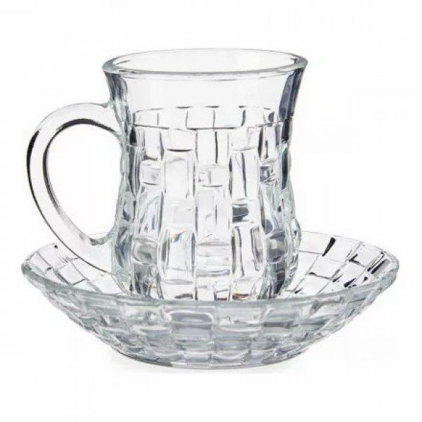 Csésze Szett Alátétekkel Kristály Átlátszó (125 ml) (8 pcs) MOST 6891
HELYETT 2861 Ft-ért!