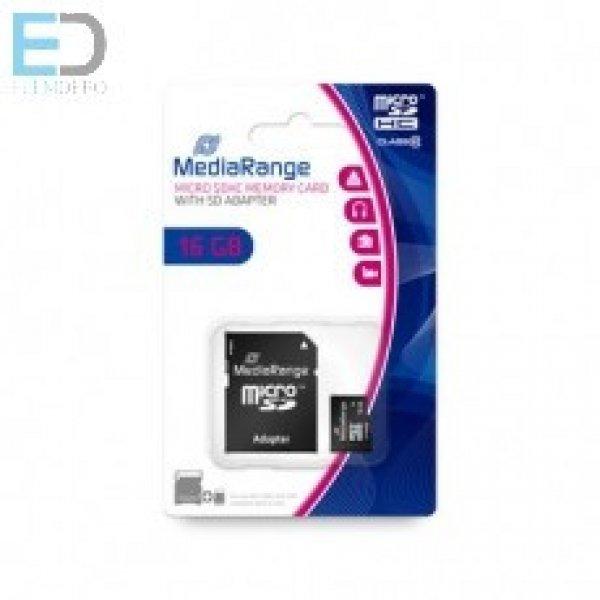 MediaRange Micro SD 16 GB SDHC Class10 MR958