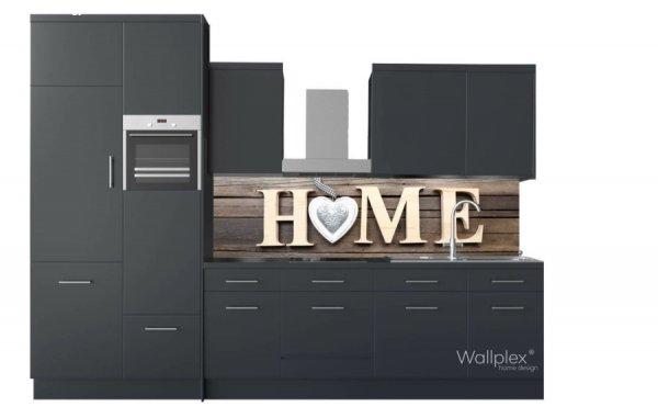 Wallplex falburkoló konyhapanel Home Wood 2
