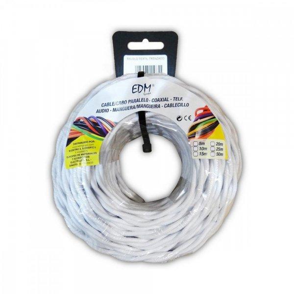 Kábel EDM 11986 Fehér 2 x 1,5 mm 25 m MOST 45586 HELYETT 34691 Ft-ért!