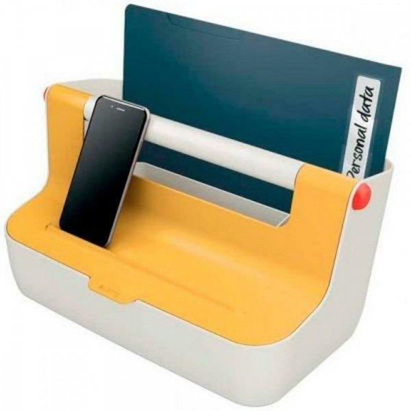 Tároló doboz Leitz Cosy Sárga ABS 21,4 x 19,6 x 36,7 cm Fogantyú a
hordozáshoz MOST 26567 HELYETT 18528 Ft-ért!