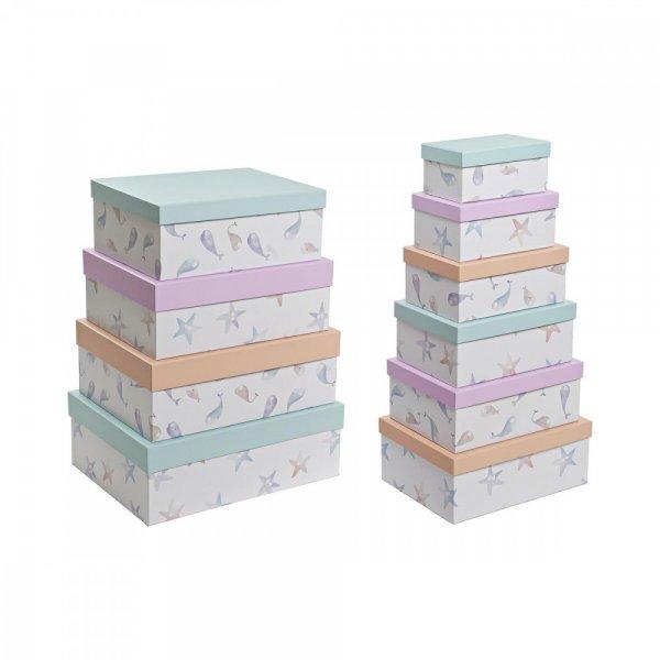 Halmozható Rendszerező Doboz Készlet DKD Home Decor Tengerészkék Préselt
Papír (43,5 x 33,5 x 15,5 cm) MOST 37318 HELYETT 21843 Ft-ért!