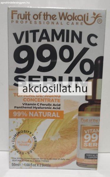 Wokali Vitamin C 99 % Serum arcszérum 2x50ml