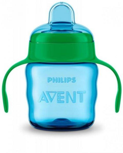 Avent SCF551/05 Itatópohár Classic 200 ml itatófüllel fiús 6m+