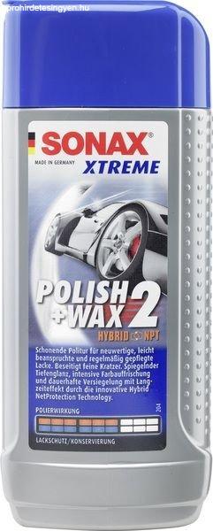 SONAX Xtreme Polírozó & Viasz 2 Nano Pro 250 ml