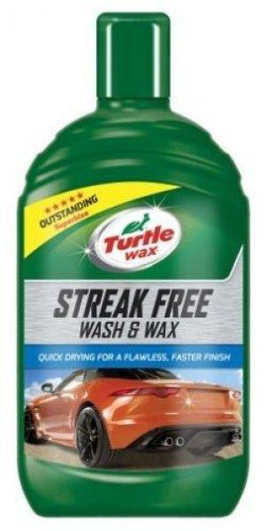 Wash Wax Turtle Wax - GL sampon viasszal CSÍKMENTES 500 ml