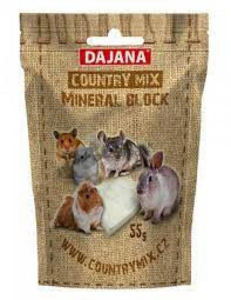 Dajana Country Mix Mineral & Fruit & Vitamins Block fogkoptató és
rágójáték rágcsálóknak 55g (32266)