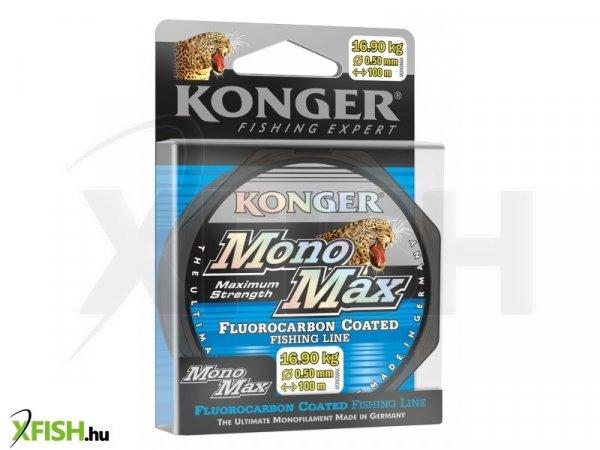 Konger Monomax Ice Fluorocarbon Coated Monofil Előkezsinór 50m 0,22mm 6,6Kg