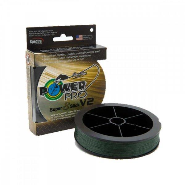 Power Pro Super 8 Slick V2 135m 0,23mm 17kg Moss Green (PPBISV213523MG)