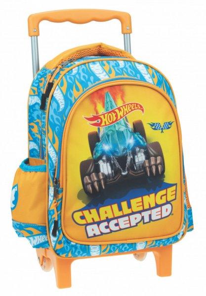 Hot Wheels Challenge gurulós ovis hátizsák, táska 30 cm