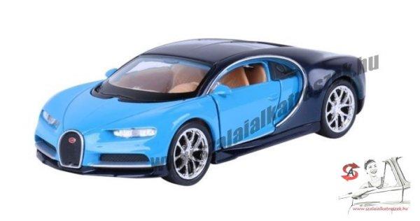 Makett Autó Bugatti Chiron Sötétkék