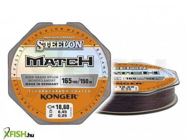 Konger Steelon Match Fc Monofil Zsinór 150m 0,14mm 3,0Kg