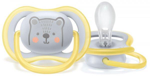 Philips AVENT SCF086/76 Játszócumi Ultra air 6-18hó medve 1 db