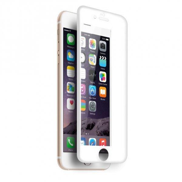 Apple iPhone 6G / 6S (4.7) 5D hajlított előlapi üvegfólia fekete