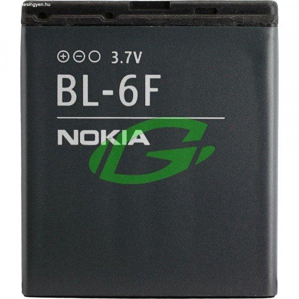 Nokia BL-6F gyári bontott akkumulátor Li-Ion 1200mAh