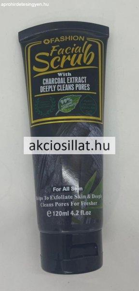 Wokali Facial Scrub Charcoal arcradír 120ml