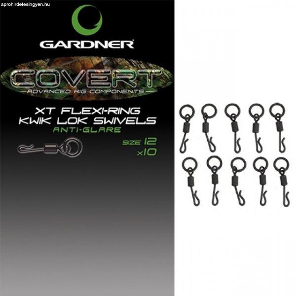 Gardner Covert XT Flexi Ring Kwik Lok Swivels 12-es forgó 10db (FRQXT)