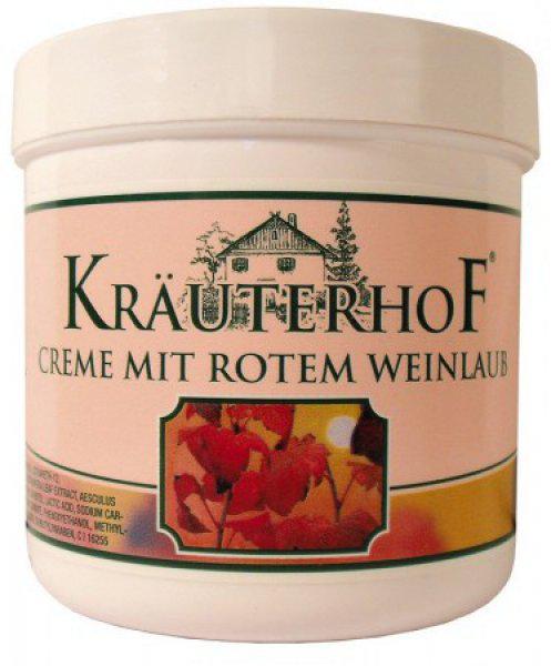 Kräuterhof piros szőlőlevél krém 250ml