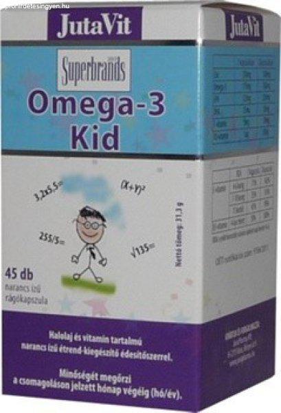 Jutavit omega-3 kid rágókapszula 45db