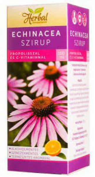 Innopharm herbal echinacea szirup propolisz+c-vitamin 150ml