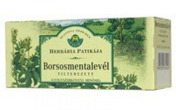 Herbária tea borsosmenta levél filteres 25db