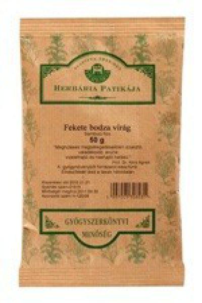 Herbária tea fekete bodza virág szálas 50g