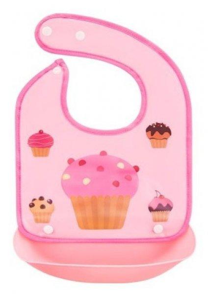 Bocioland műanyag zsebes előke - Muffin 