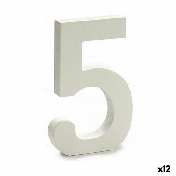 Számok Pincello 5 Fehér 1,8 x 21 x 17 cm (12 egység) MOST 9668 HELYETT 5424
Ft-ért!