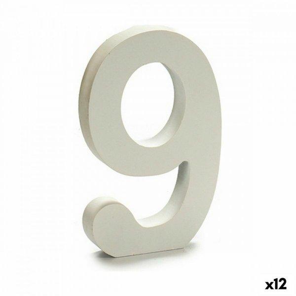 Számok Pincello 9 Fehér 1,8 x 21 x 17 cm (12 egység) MOST 9668 HELYETT 5424
Ft-ért!