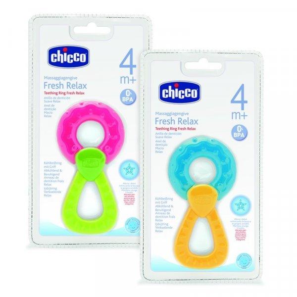 CHICCO Fresh Relax Ring hűsítő rágóka - 1 db 4h +