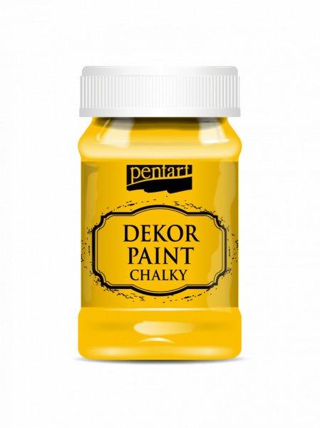 Pentart Dekor krétafesték 100 ml Napsárga