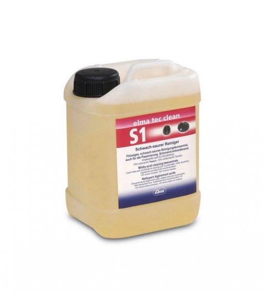 Elma tec clean S1 tisztítószer ultrahangos készülékhez, dezoxidáló,
koncentrátum, 2,5 L