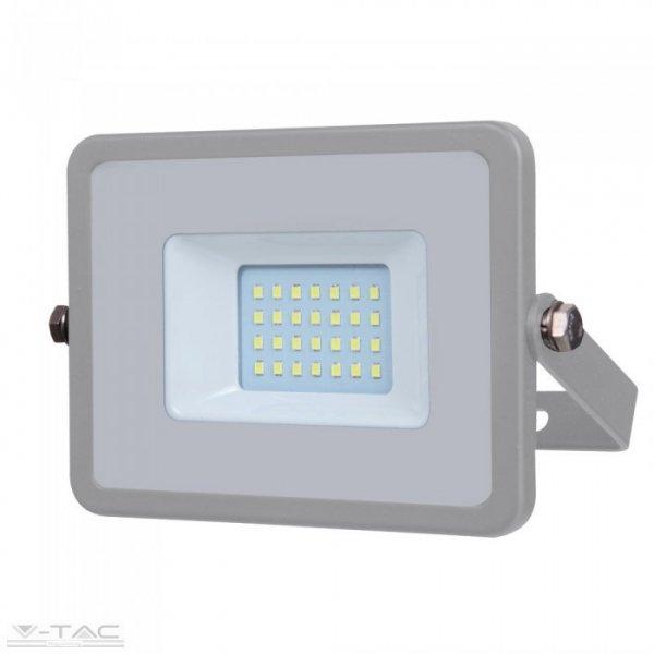 20W LED reflektor Samsung chip szürke 3000K - PRO445