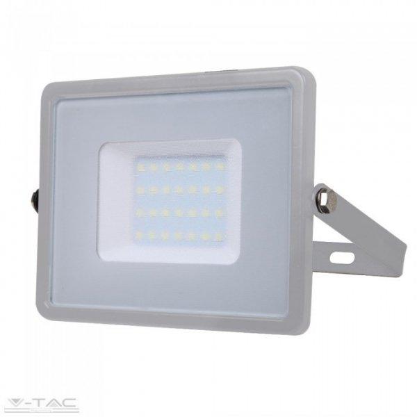 30W LED reflektor Samsung chip szürke 3000K - PRO454