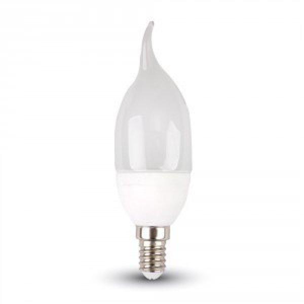 4W LED izzó E14 gyertyaláng Meleg fehér - 4164 V-TAC
