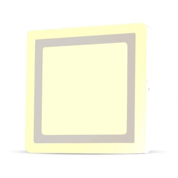 18W+3W Felületre szerelhető négyszög LED Panel 3000K - 4928 V-TAC