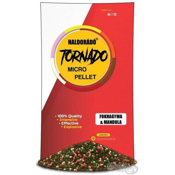 HALDORÁDÓ TORNADO Micro Pellet - Fokhagyma & Mandula 400g