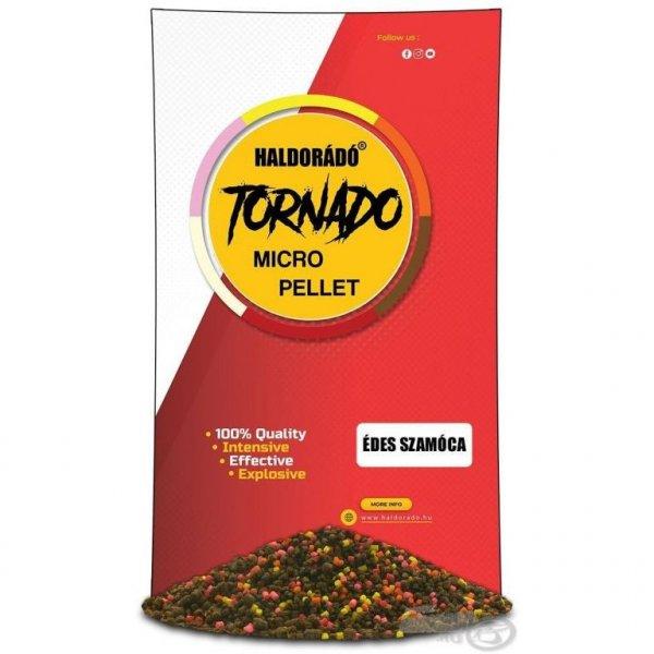 HALDORÁDÓ TORNADO Micro Pellet - Édes Szamóca 400g