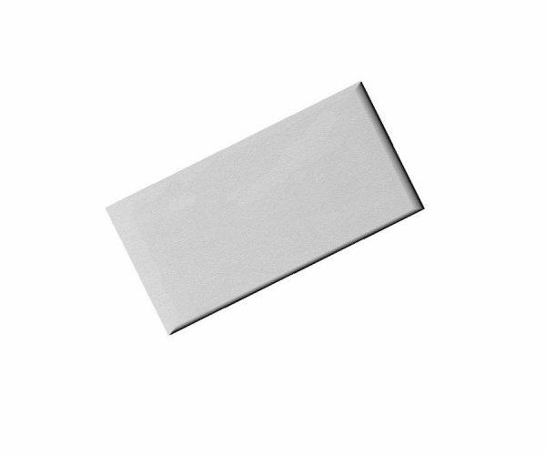 KERMA falpanel 12,5×25 cm ezüst színű műbőr falburkolat Nonplus 600