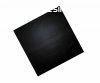 KERMA falpanel 2525 cm fekete szn mbr falburkolat Luna 