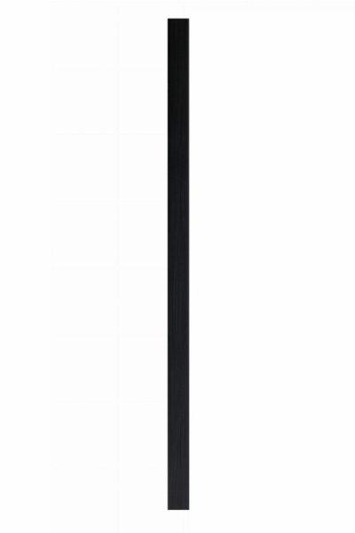 OLMO Fekete Lamelio lamella jobb záróelem (2,7x270cm)