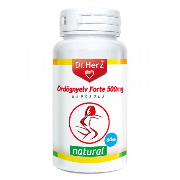 Dr.herz ördögnyelv forte 500 mg kapszula 60 db